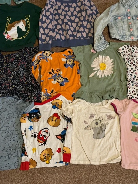 4t girls 18 piece clothes lot - Picture 9 of 11